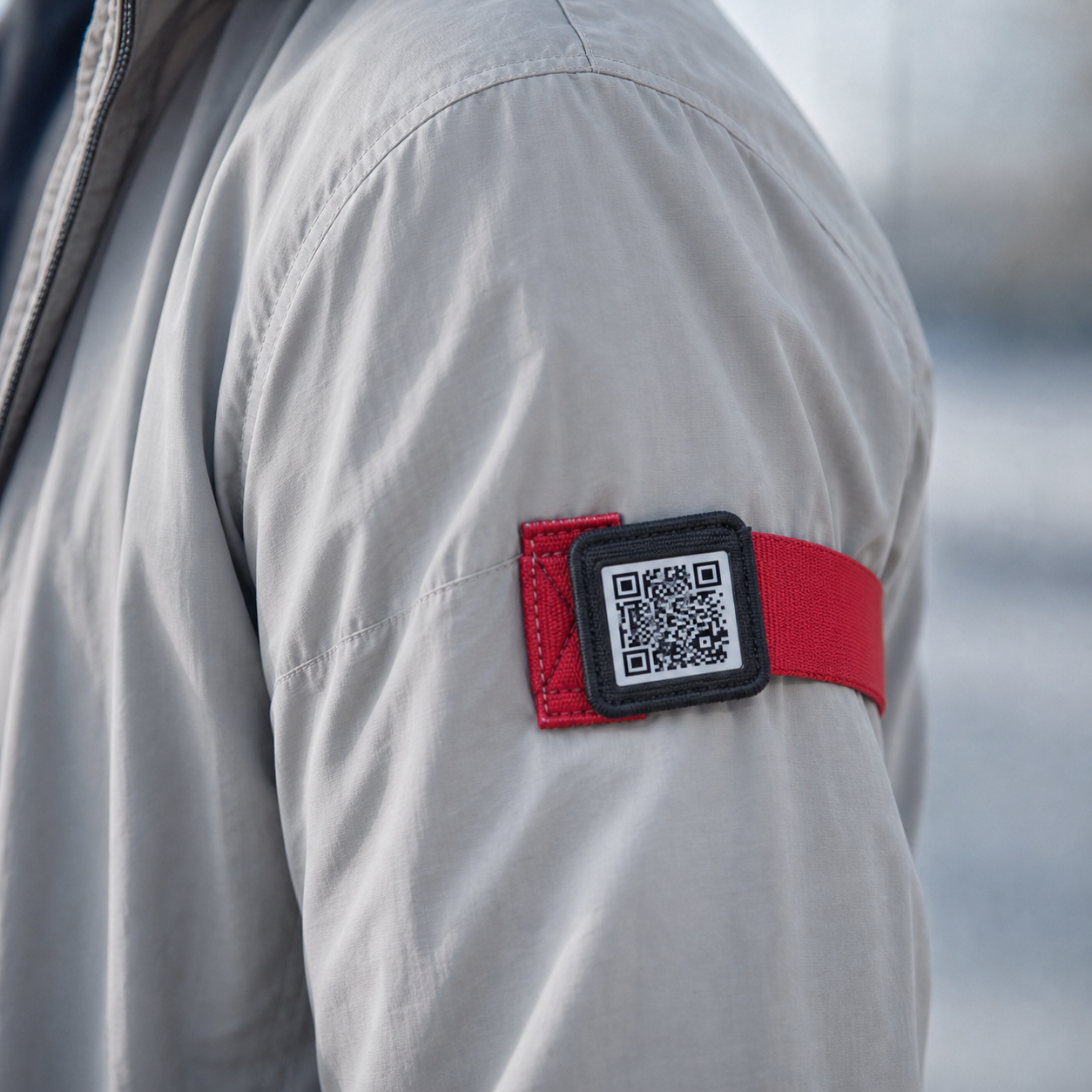 Accesorio textil con codigo QR MyCode